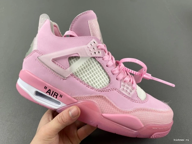Cheap PINK 4 JORDAN X OFF-WHITE 0719
